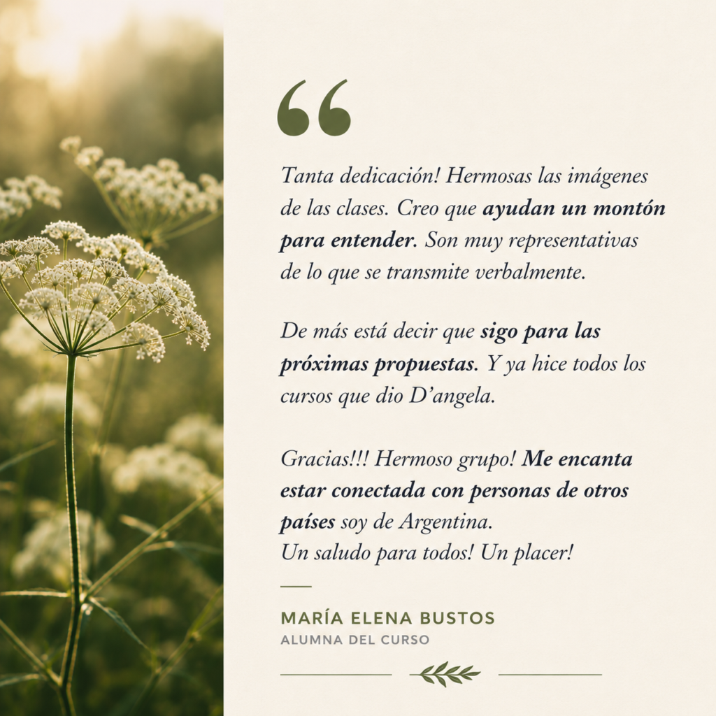 Testimonio curso nutricion